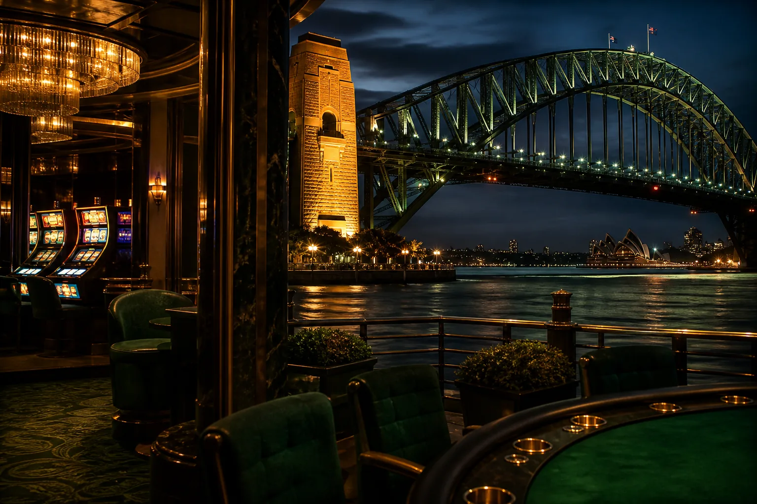 Editorial city guide graphic for Rollxo Casino readers in Sydney, NSW