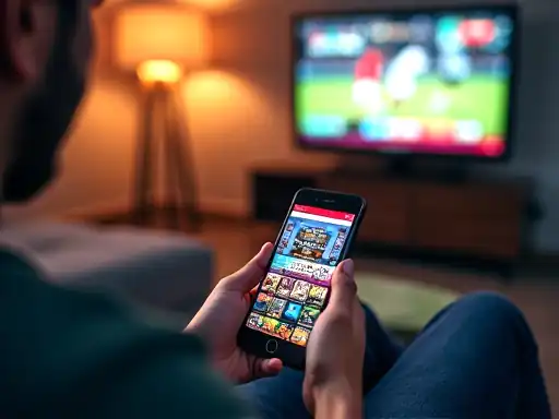 Playing {brand} on mobile